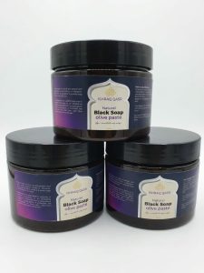 Ishraq Qasr Natural Black Soap